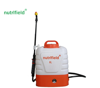 8 Liters Portable or Knapsack Electric Sprayers With Acid Battery for Outdoor Garden Watering Irrigation Misting