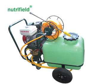 100L Agriculture Sprayer Plunger pump Spraying Car 170F engine Garden Spraying Machine