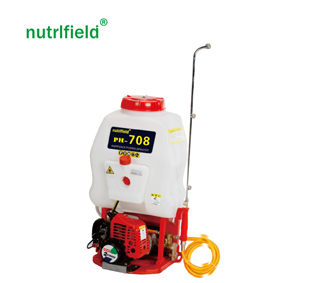 PH-708 20L Pesticide Petrol Power Sprayer Agricultural Use Backpack Style  2 stroke TU26 or 4 stroke HONDA GX35 engine.